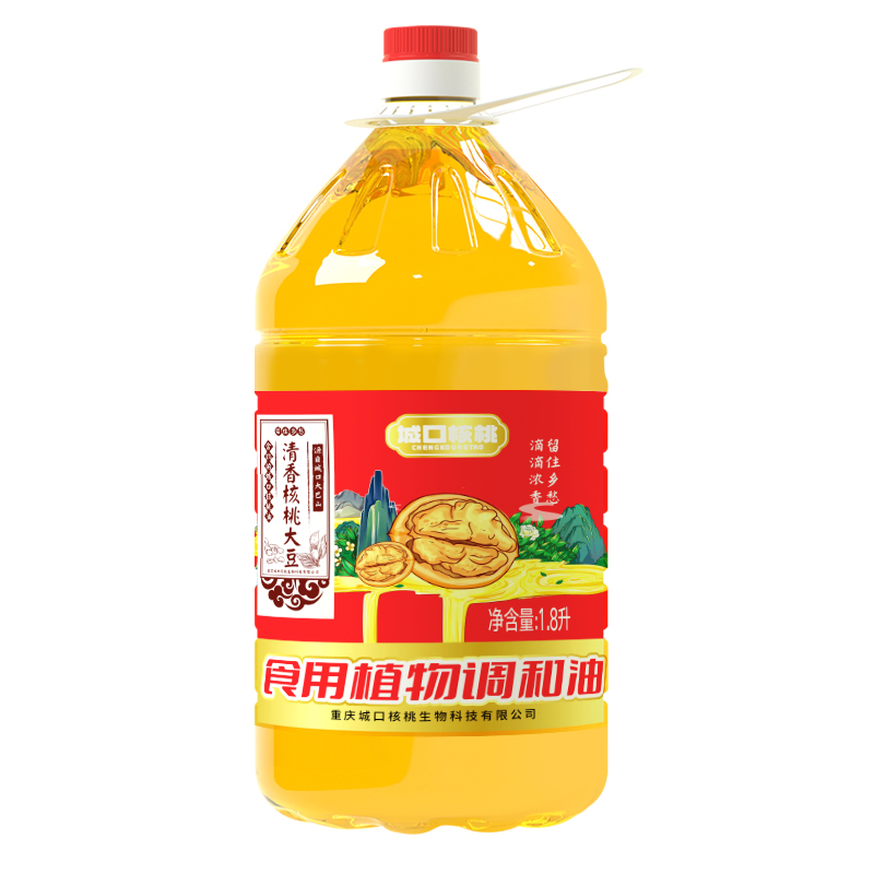 清香核桃大豆油1.8L