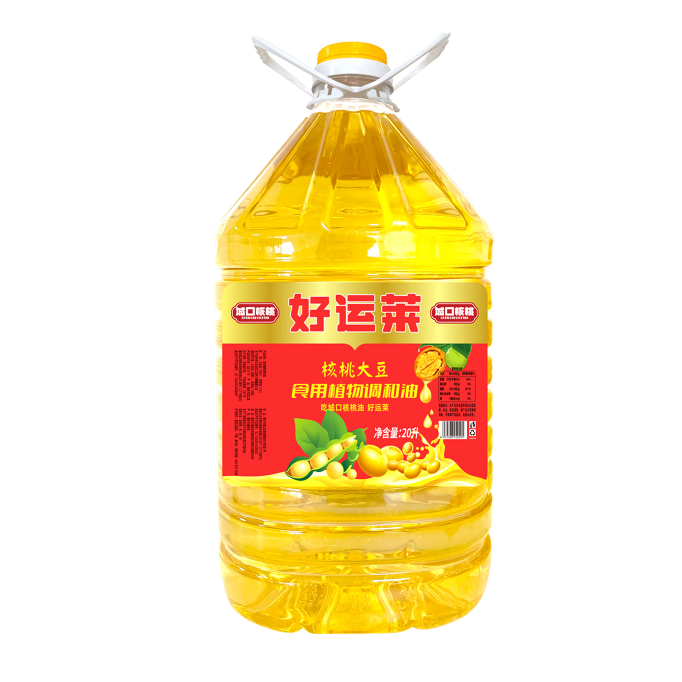 核桃大豆油20L